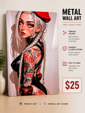 Arte de pared en metal