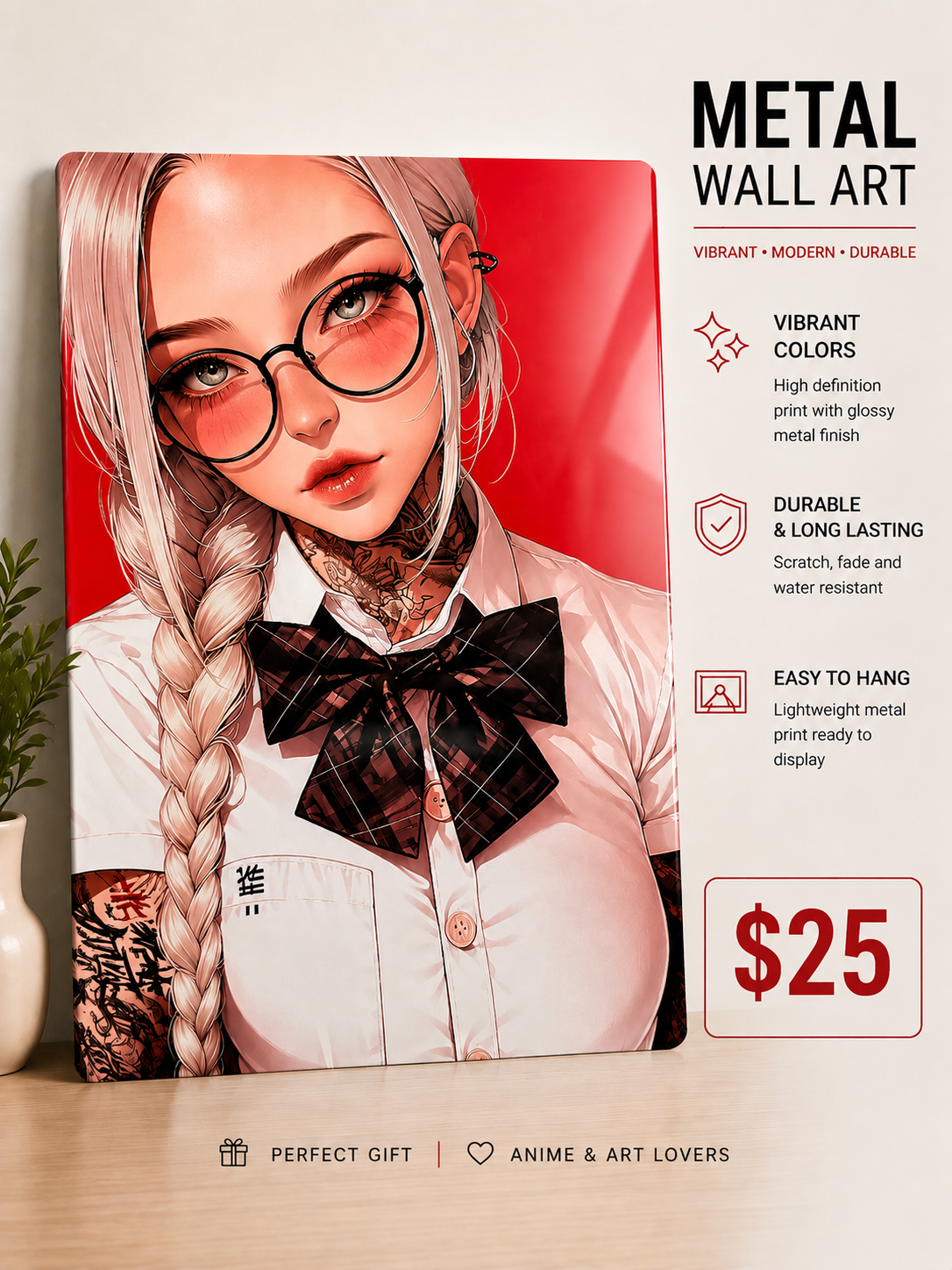 Nuevo Arte de Pared en Metal